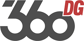 logo 360dg , infografia 3d